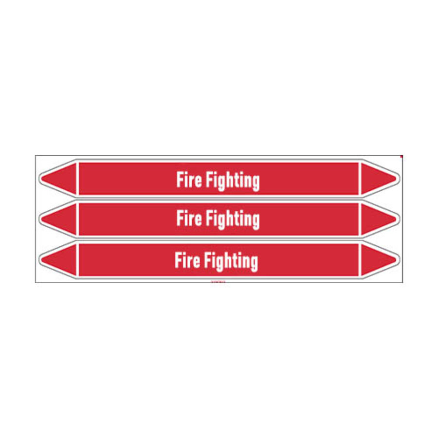 Pipe markers: Sprinkler network | English | Fire Fighting