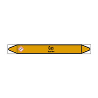 Rohrmarkierer: Ethylene oxide | Englisch | Gase