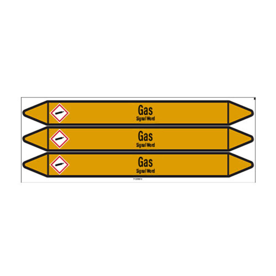 Leidingmerkers: Ethylene oxide | Engels | Gassen