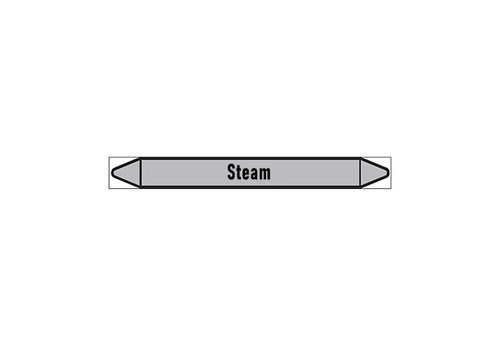 Leidingmerkers: High pressure steam | Engels | Stoom 