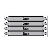 Leidingmerkers: Steam 24 bar | Engels | Stoom