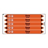 Brady Pipe markers: Salpetersäure | German | Acids