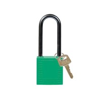 Nylon compact safety padlock green 814138