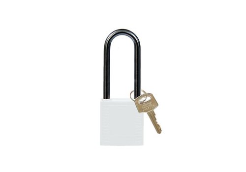 Nylon compact safety padlock white 814142 