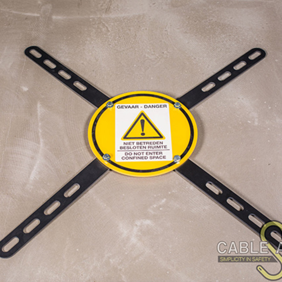 Light Duty Adjustable Barrier Confined Space