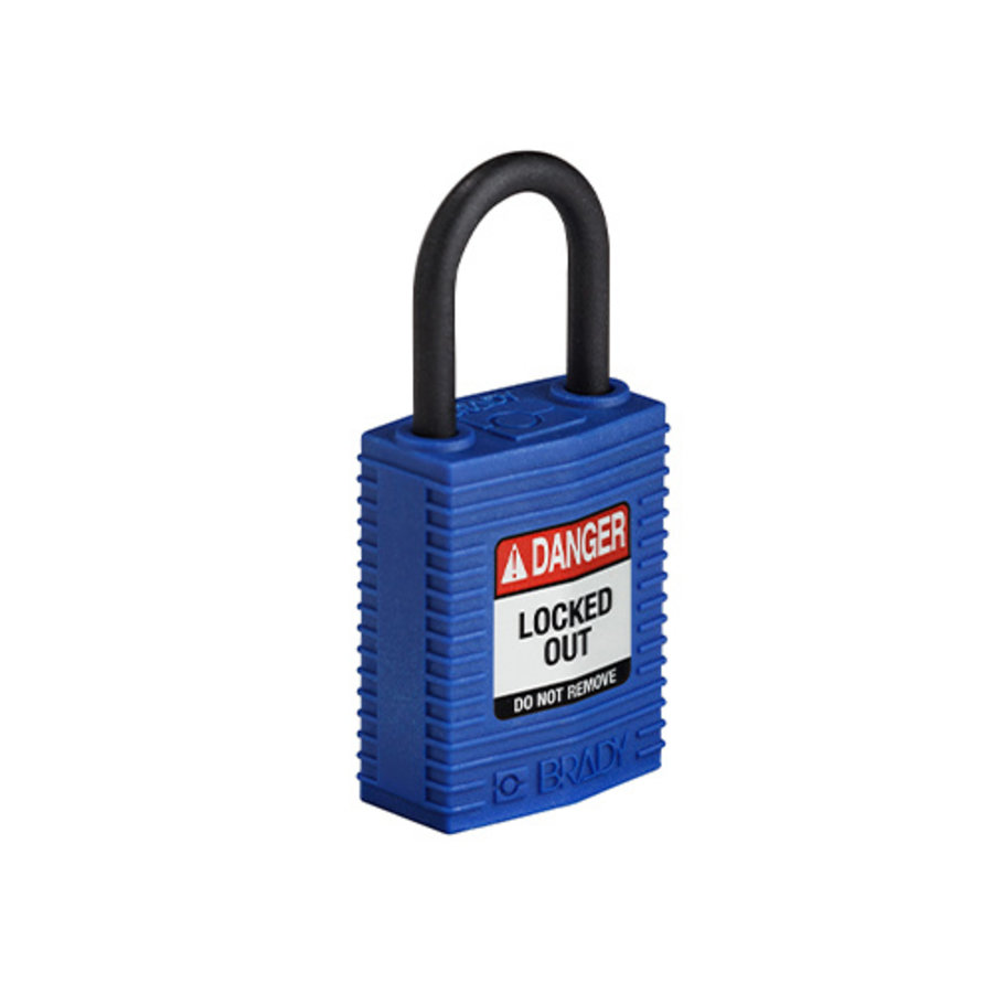 SafeKey Compact nylon safety padlock blue 150183