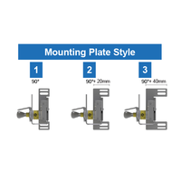 Mechanical lock-in prevention unit for safety light curtains BRAVO