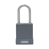 Abus Aluminium safety padlock with grey cover 84802