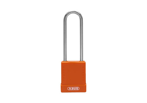 Aluminium safety padlock with orange cover 76IB/40HB75 orange 