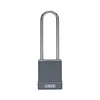 Abus Aluminium safety padlock with grey cover 84859