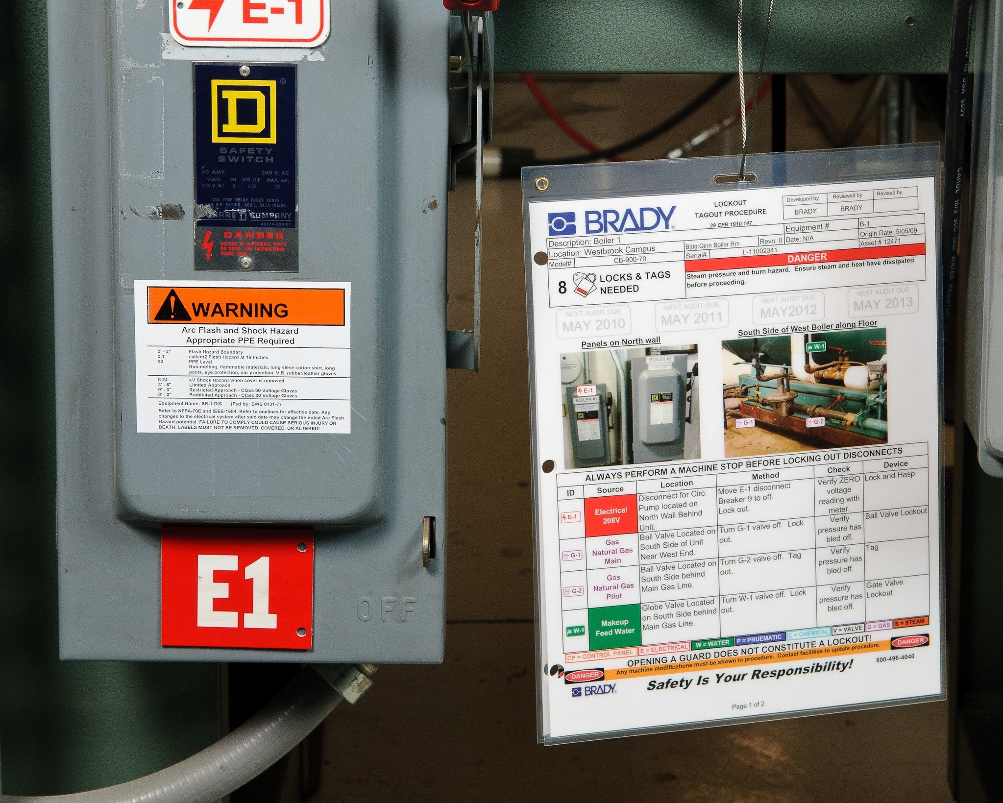 Het digitaliseren van Lockout-Tagout procedures