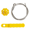 Brady Extra secure Spin cable lockout yellow 152268 - 122245