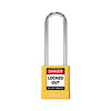 Abus Aluminum safety padlock with yellow cover 85581