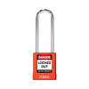 Abus Aluminum safety padlock with orange cover 85583