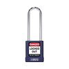 Abus Aluminum safety padlock with purple cover 85584