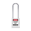 Abus Aluminum safety padlock with white cover 85585