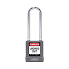 Abus Aluminum safety padlock with grey cover 85598