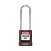 Abus Aluminum safety padlock with brown cover 85599