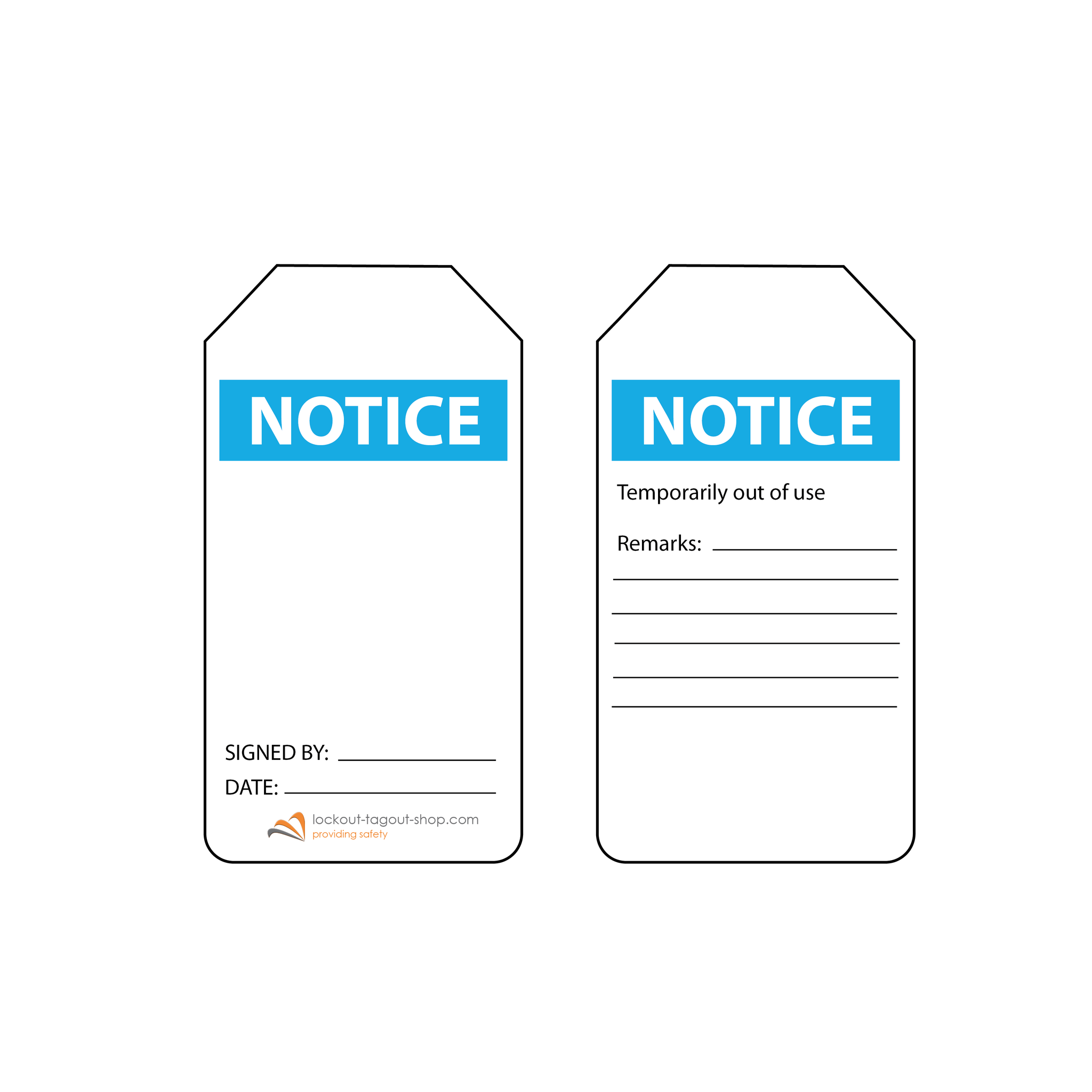 Master Lock Safety tags Guardian Extreme blank - lockout-tagout-shop