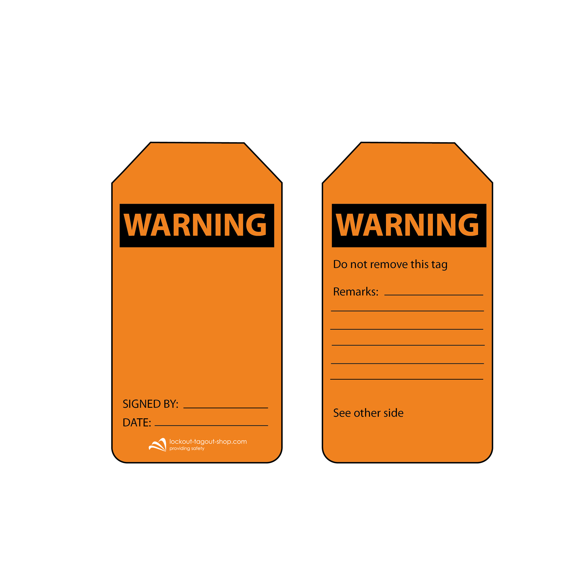 Master Lock Safety tags Guardian Extreme blank - lockout-tagout-shop