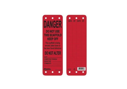 Scaffolding tags S4700-S4702 