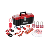 Master Lock Filled lock-out toolbox for electrical lock-outs 1457E410KABAS