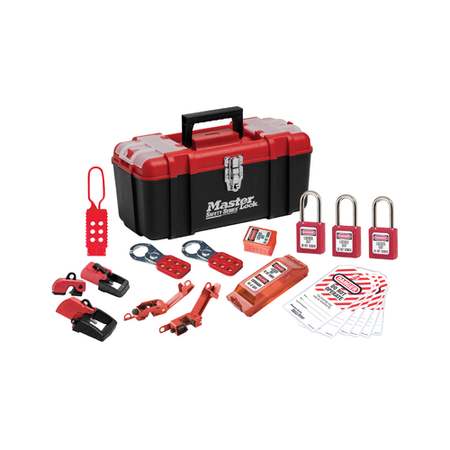 Gefüllte Lockout Toolbox 1457E410KABAS 