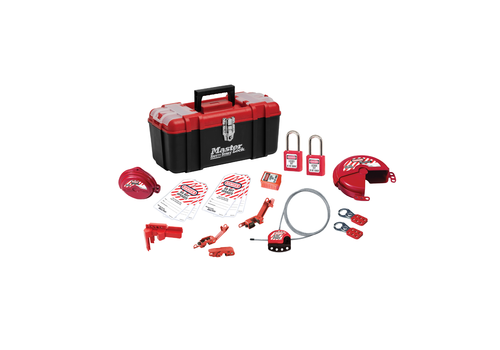 Gefüllte Lockout Toolbox 1457VE410KABAS 