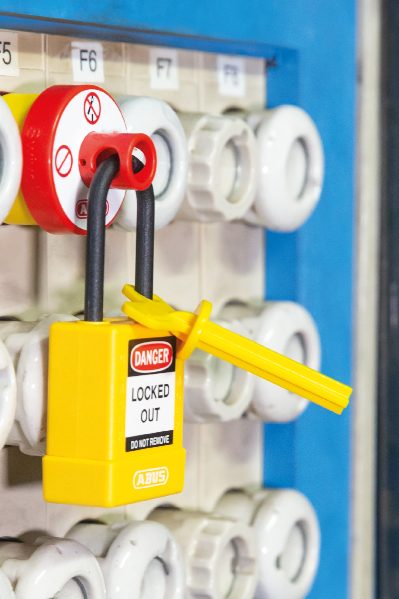 Lockout devices for electrical dangers