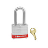 Master Lock Laminated steel padlock red 3LFRED