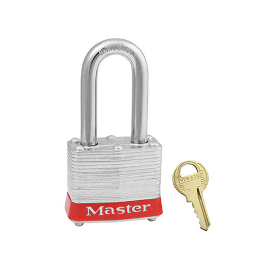 Safety Lockout Padlock 38mm Keyed Different Red