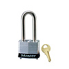 Master Lock Gelamineerd stalen hangslot zwart 3LHBLK