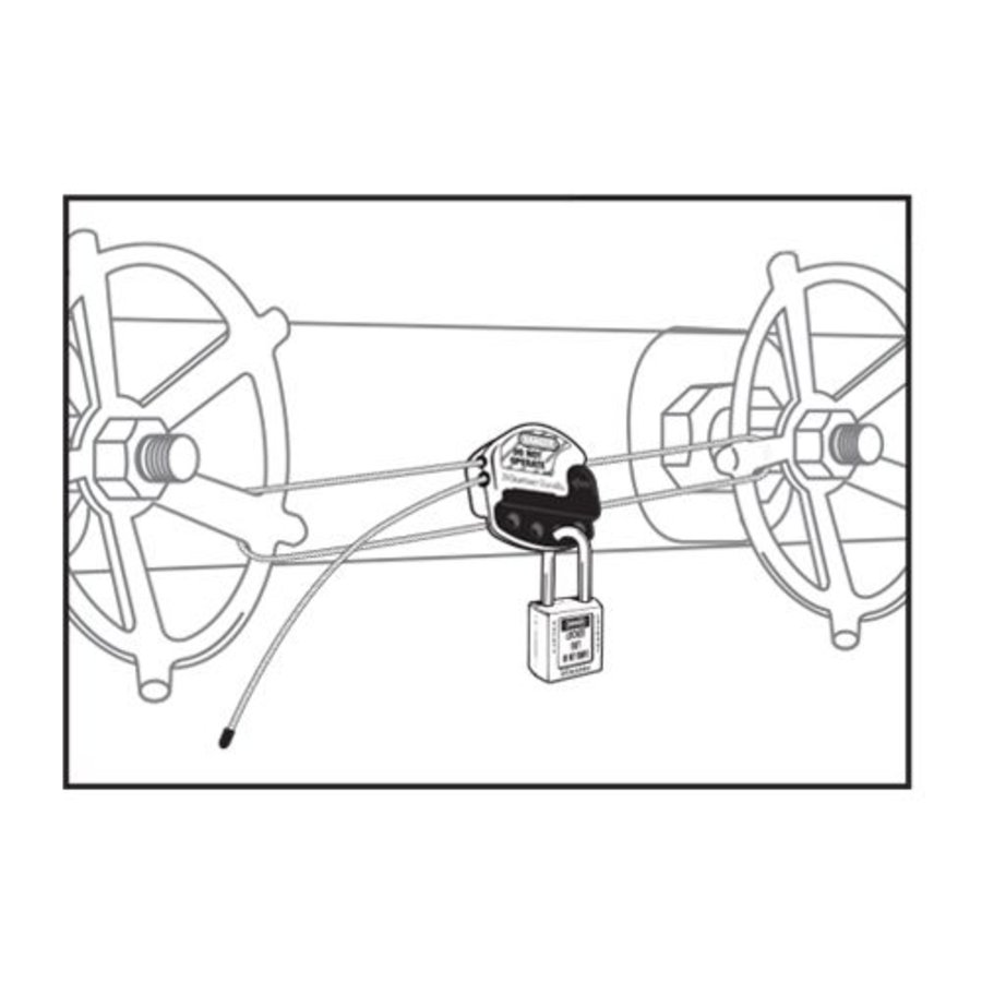 Lock-out cable S806CBL