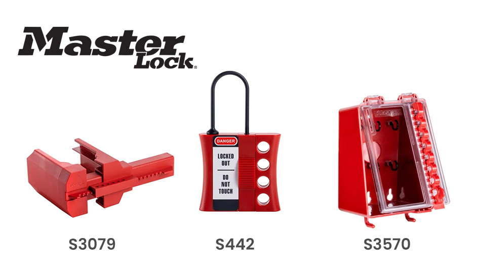 Nieuwe Lockout-Tagout Producten van Master Lock S3079, S442, S3570