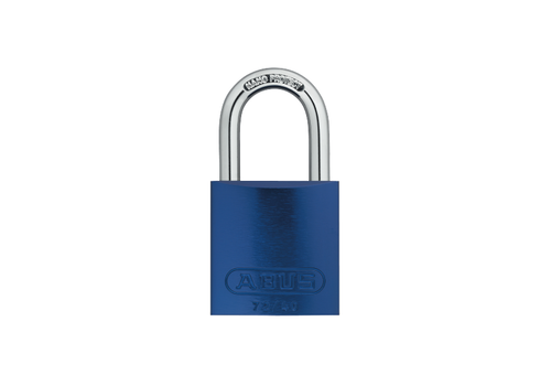 Titalium safety padlock blue 72/40 