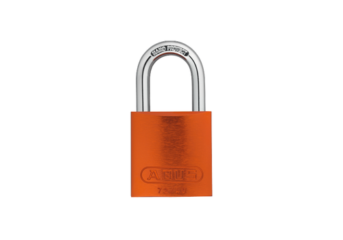 Titalium safety padlock orange 72/40 