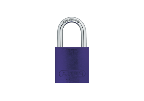 Titalium safety padlock purple 72/40 