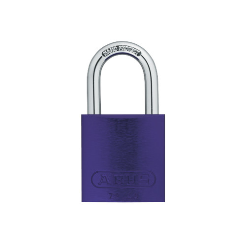 Titalium safety padlock purple 72/40 