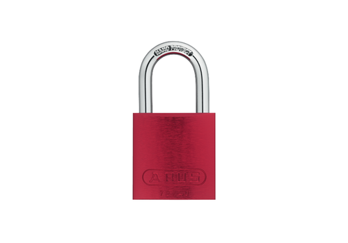 Titalium safety padlock red 72/40 
