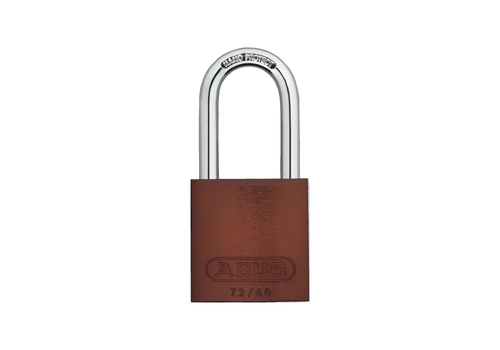 Titalium safety padlock brown 72/40HB40 