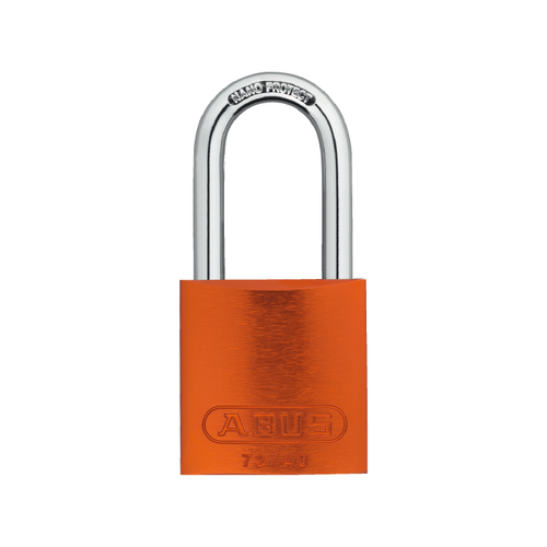 Titalium safety padlock orange 72/40HB40 