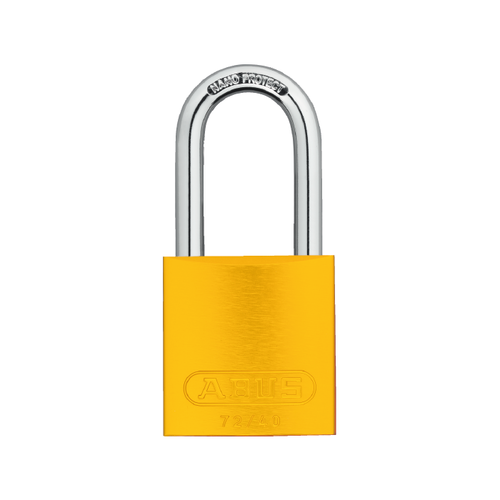 Titalium safety padlock yellow 72/40HB40 