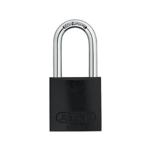 Titalium safety padlock black 72/40HB40 