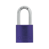 Abus Titalium Aluminium safety padlock purple, 72/40HB40 with Hardened steel shackle