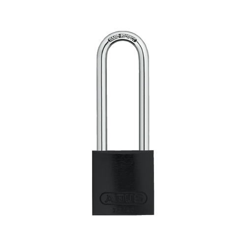 Titalium safety padlock black 72/40HB75 