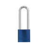 Abus Titalium Aluminium Sicherheitsvorhängeschloss blau, 72/40HB75 mit gehärtetem Stahlbügel