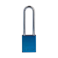 SafeKey Aluminium Sicherheitsvorhängeschloss blau 3-pack 150277
