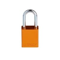 SafeKey aluminium veiligheidshangslot oranje 3-pack 150305