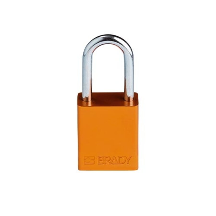 SafeKey aluminium veiligheidshangslot oranje 3-pack 150305