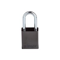 SafeKey Aluminium Sicherheitsvorhängeschloss Schwarz 3-pack 150349